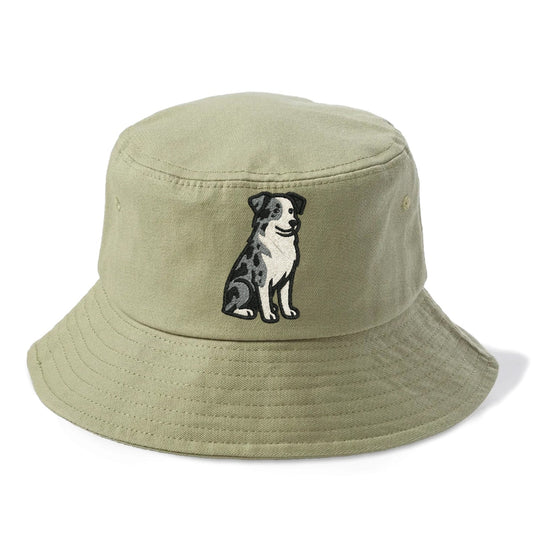 Miniature American Shepherd Blue Merle Loyal Spirit Bucket Hat