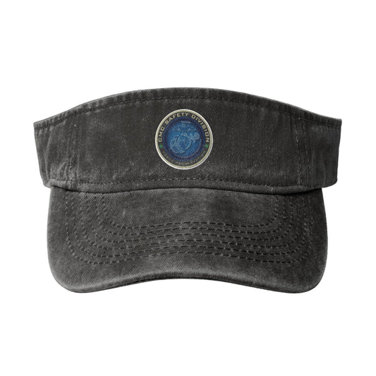 Safety Glow Printing adjustable Empty Top Baseball Sun Cap unisex outdoor sport hat veterans gift