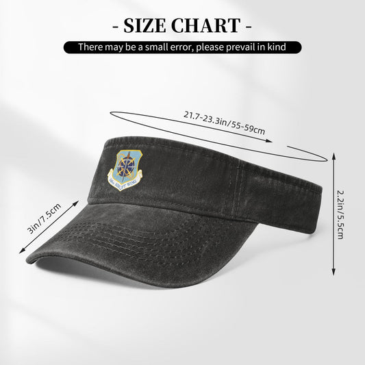 146th Airlift Wing Printing adjustable Empty Top Baseball Sun Cap unisex outdoor sport hat veterans gift