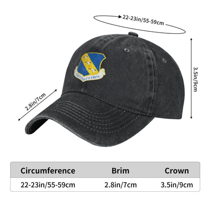 11th Wing Printing unisex baseball cap adjustable cap veteran gift