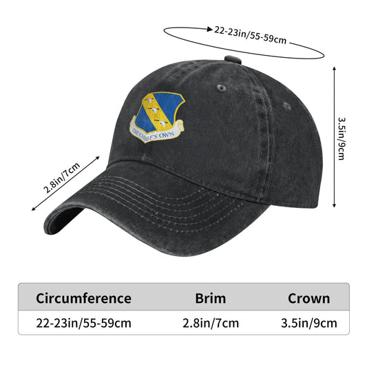 11th Wing Printing unisex baseball cap adjustable cap veteran gift