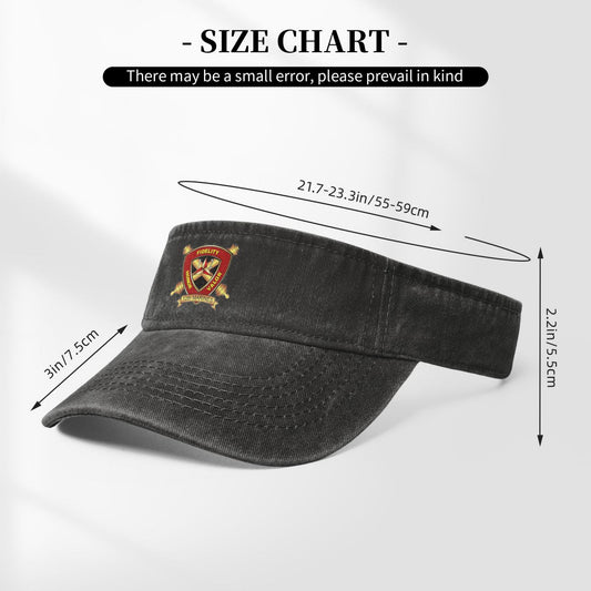12th Marines Printing adjustable Empty Top Baseball Sun Cap unisex outdoor sport hat veterans gift