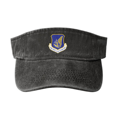 Pacific Air Forces Printing adjustable Empty Top Baseball Sun Cap unisex outdoor sport hat veterans gift