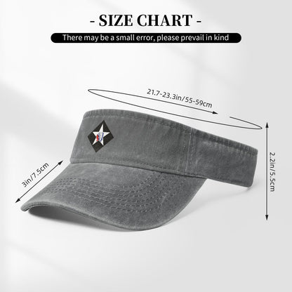 6th Marine Official Indian Head Printing adjustable Empty Top Baseball Sun Cap unisex outdoor sport hat veterans gift