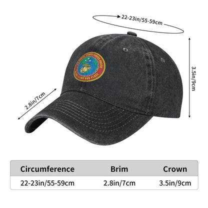 Seal Of U.S. Marine Corps Forces Pacific Printed unisex baseball cap adjustable cap veteran gift