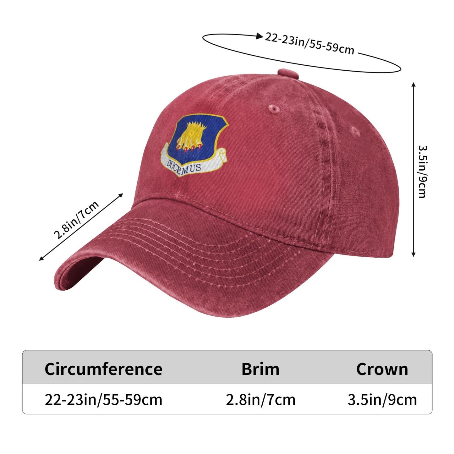 22d Air Refueling Wing Printing unisex baseball cap adjustable cap veteran gift