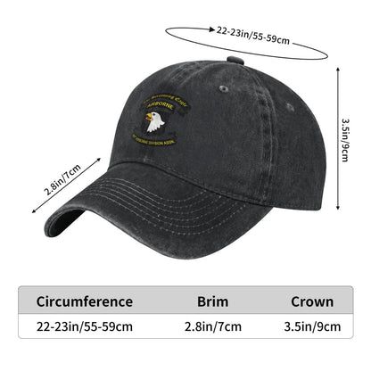 101st Airborne Division Vietnam Veteran Printing unisex baseball cap adjustable hats veteran gift