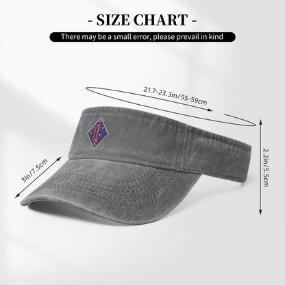 1st Marine Regiment Printing adjustable Empty Top Baseball Sun Cap unisex outdoor sport hat veterans gift