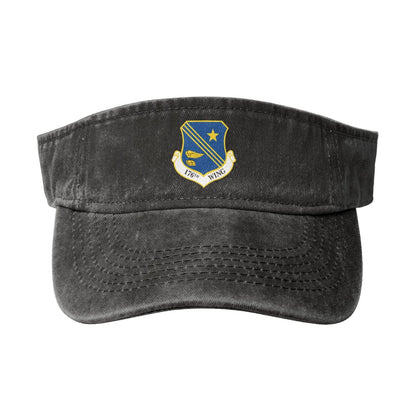 176th Wing Insignia Printing adjustable Empty Top Baseball Sun Cap unisex outdoor sport hat veterans gift